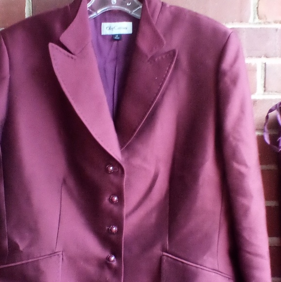 OLEG CASSINI JACKET TOPSKIRT